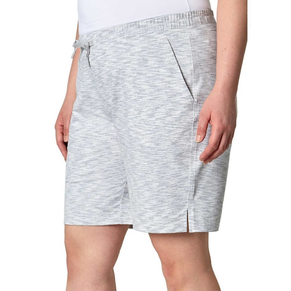 NWT Mondetta Plus Active Performance Elastic Waist Soft Casual Bermuda Shorts - Picture 2 of 6